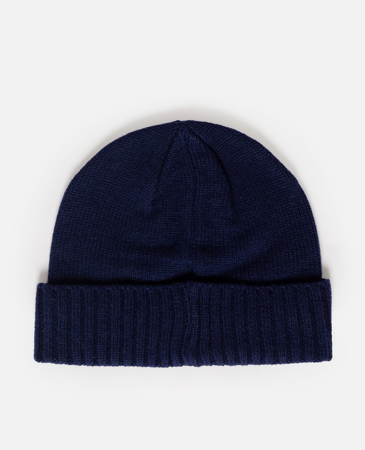 Patta Ribbed Knitted Beanie (Evening Blue)