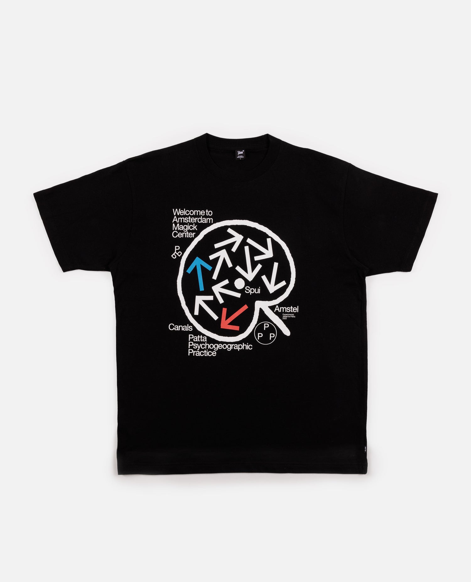 T-shirt Patta x Experimental Jetset Magick Center (noir)
