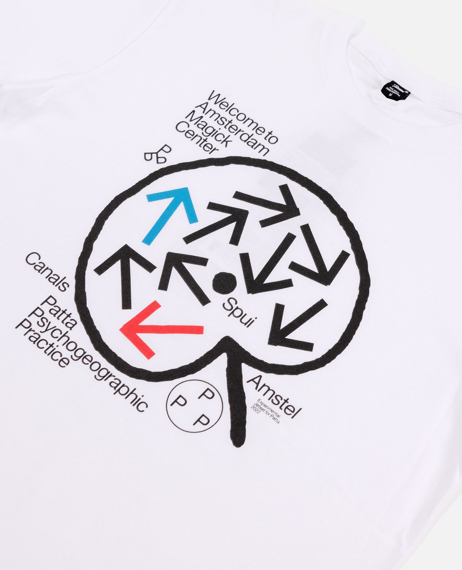 Patta x Experimental Jetset Magick Center T-Shirt (White)