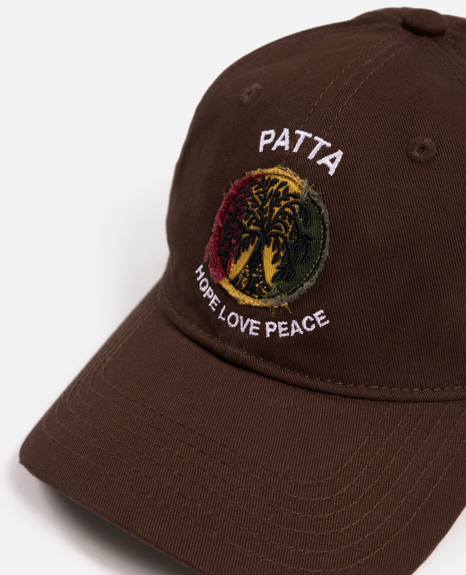 Patta Hope Peace Love Sports Cap (Cappuchino)