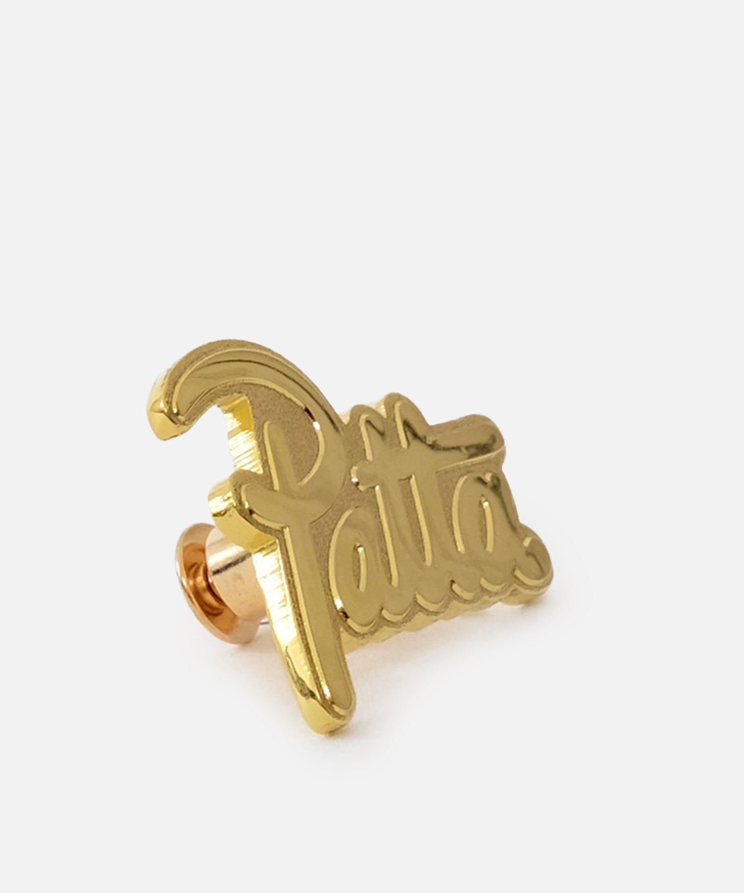 Patta Script Logo Pin (Gold)