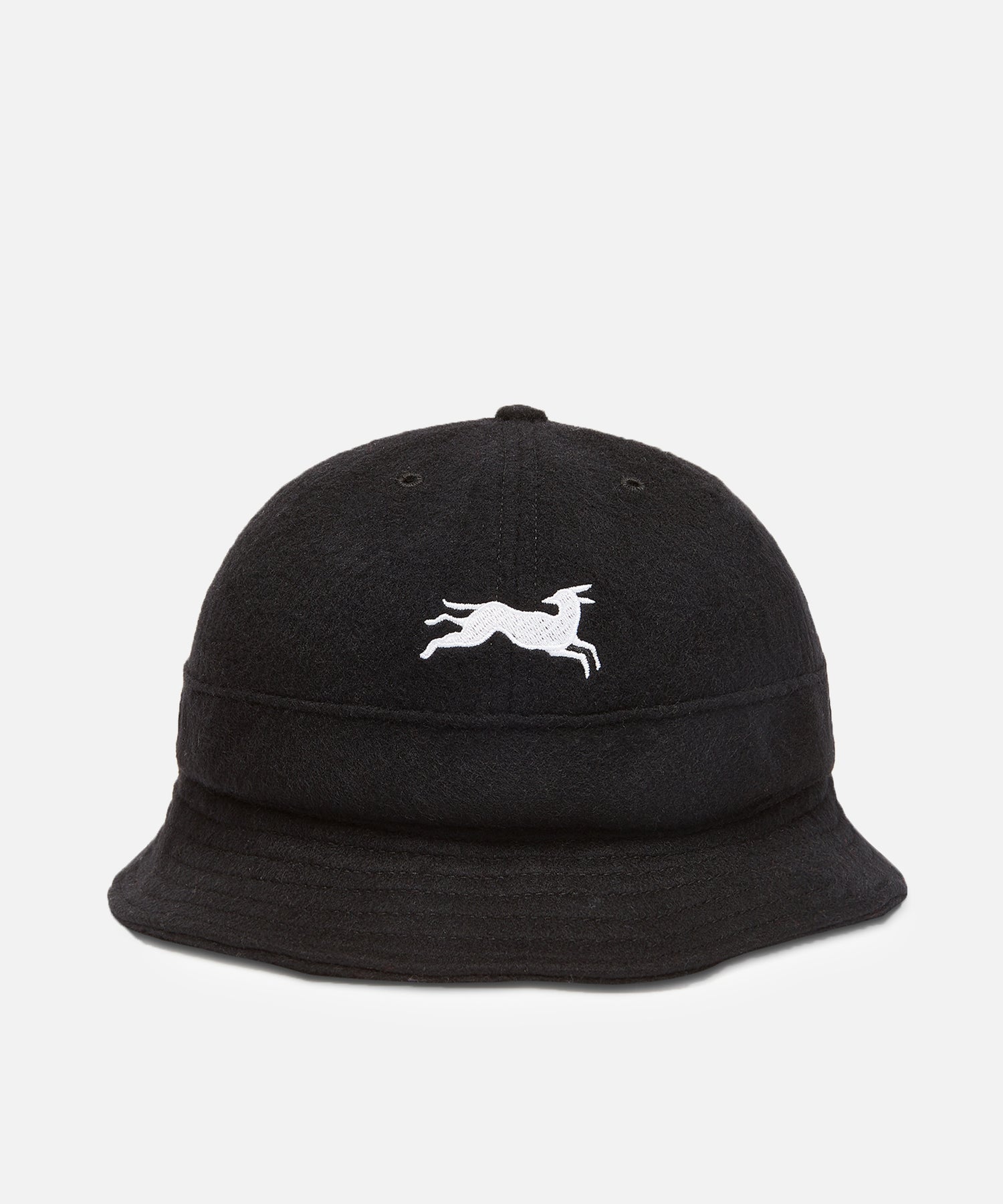 byParra Jumping Fox Bell Bucket Hat (Black)