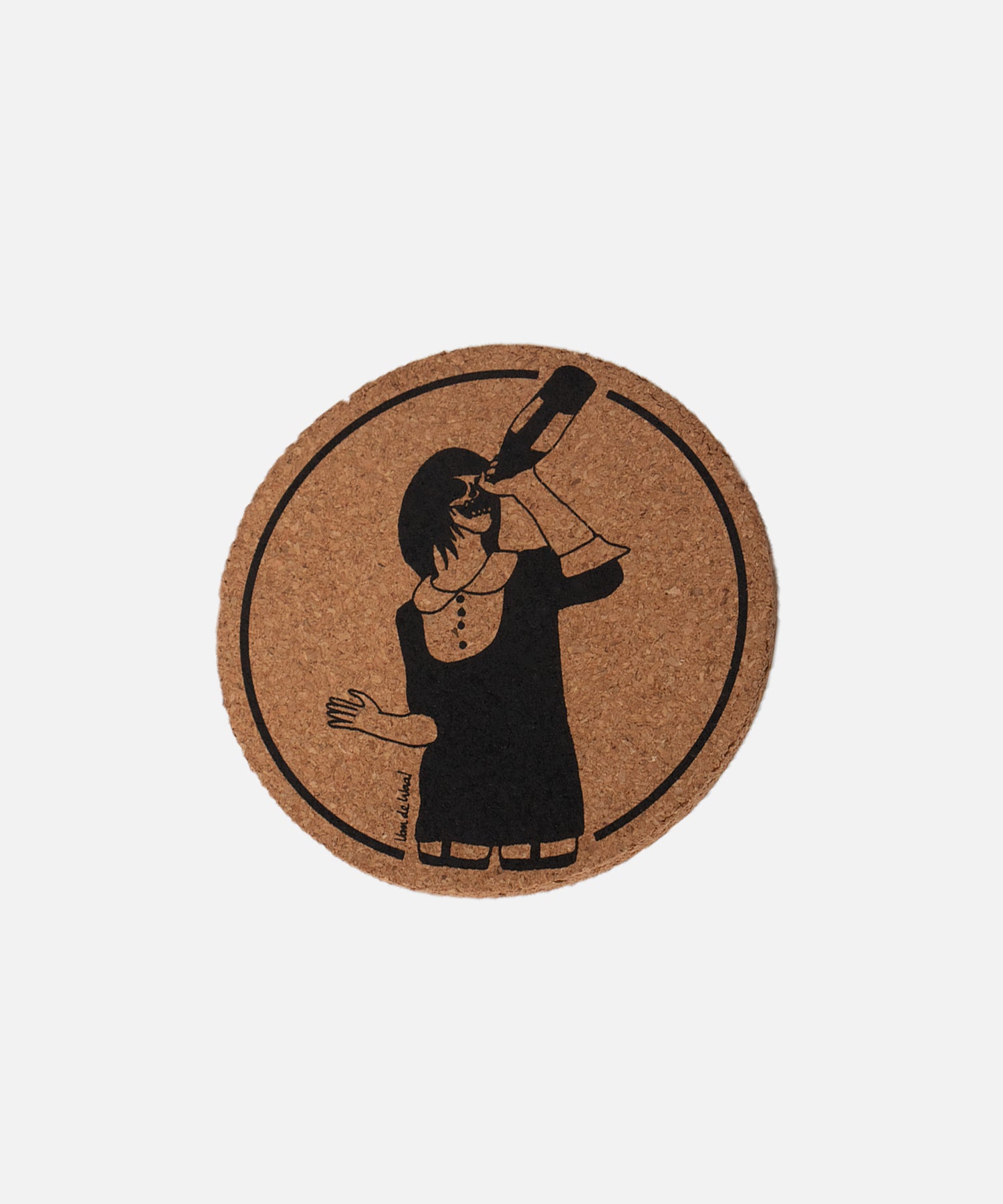 Patta Double Sided Coaster 4-Pack (Natural Cork)