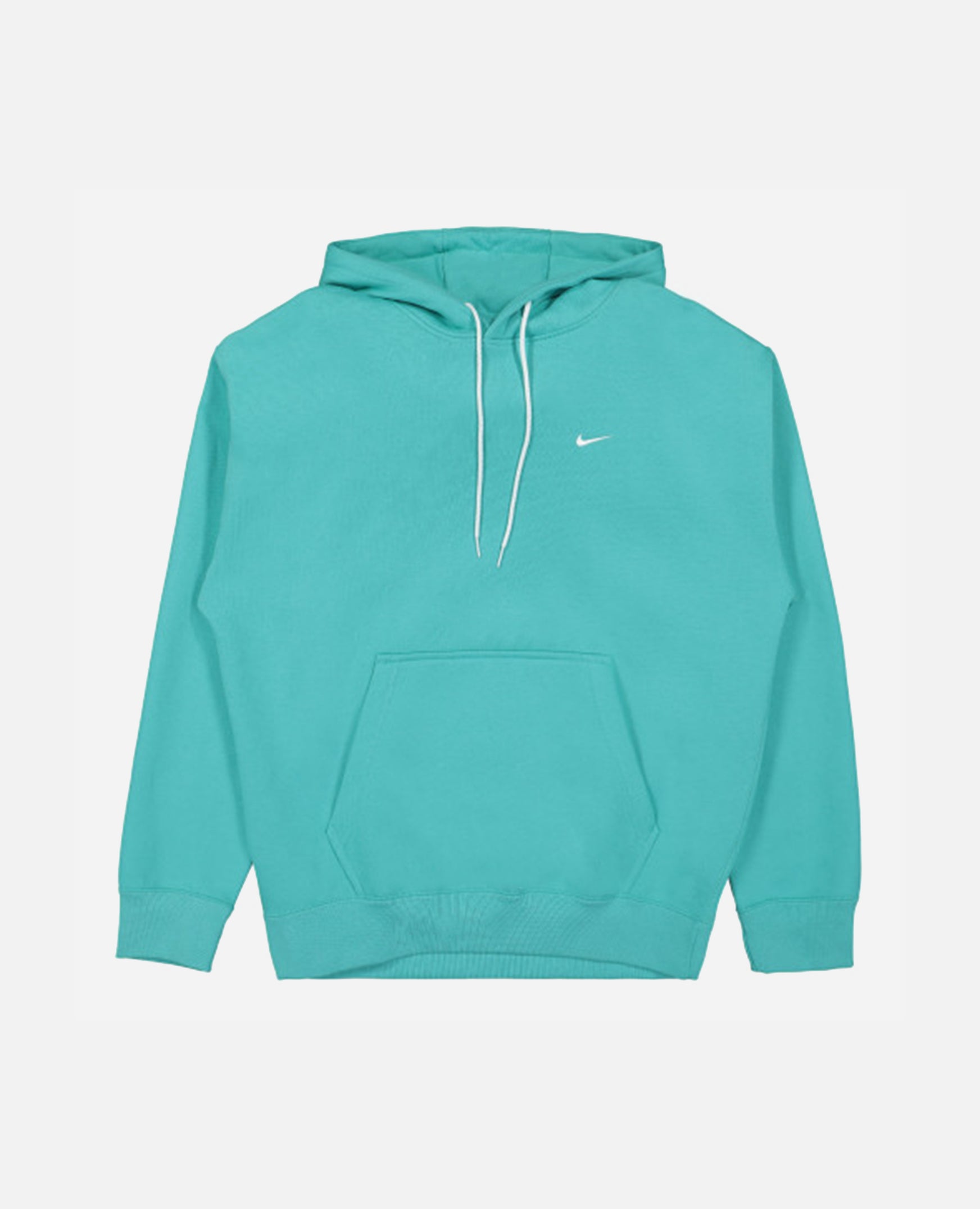 NikeLab Solo Swoosh Fleece Hooded Sweater (Washed Teal/White)