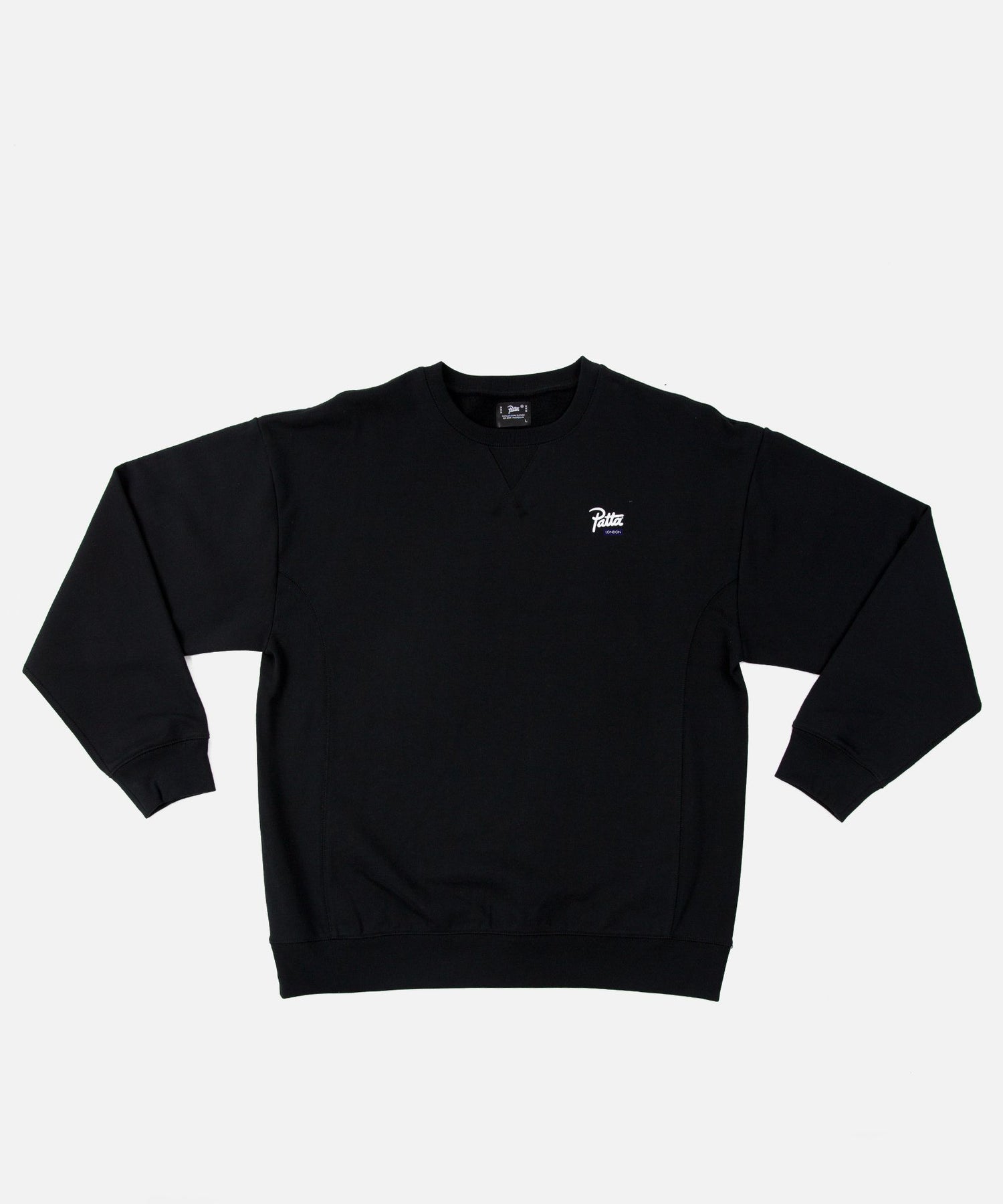 IN-STORE EXCLUSIVE: Patta London Chapter Crewneck Sweater (Black)