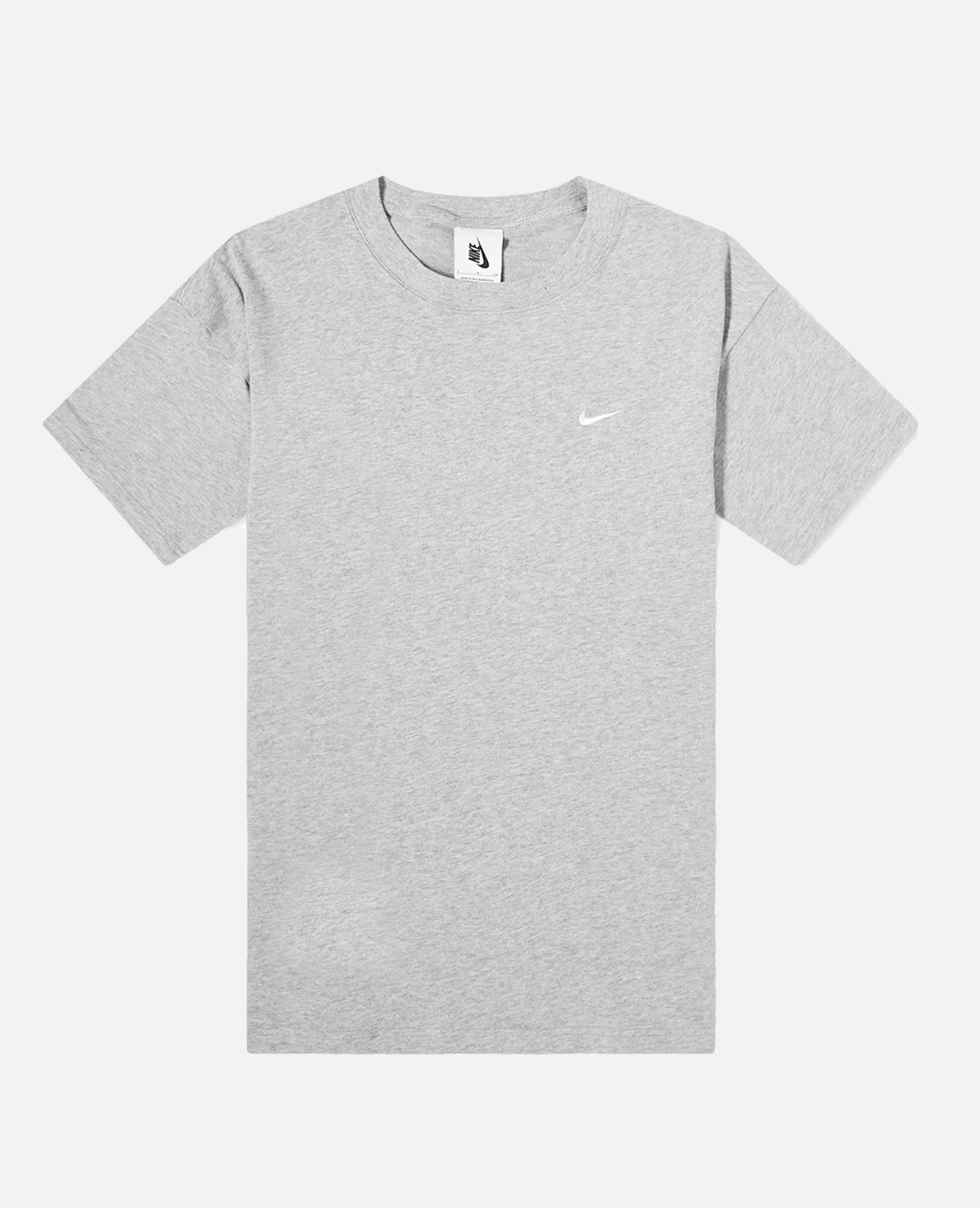 Nike NRG Solo Swoosh T-Shirt (Dark Grey Heather/White)