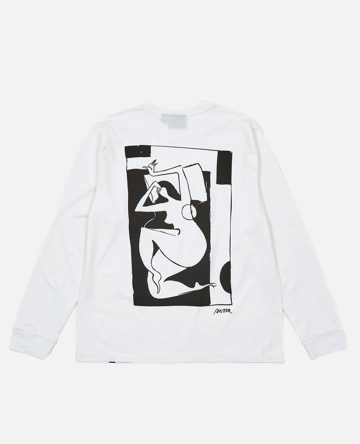 byParra Rest Day Longsleeve T-Shirt (White)