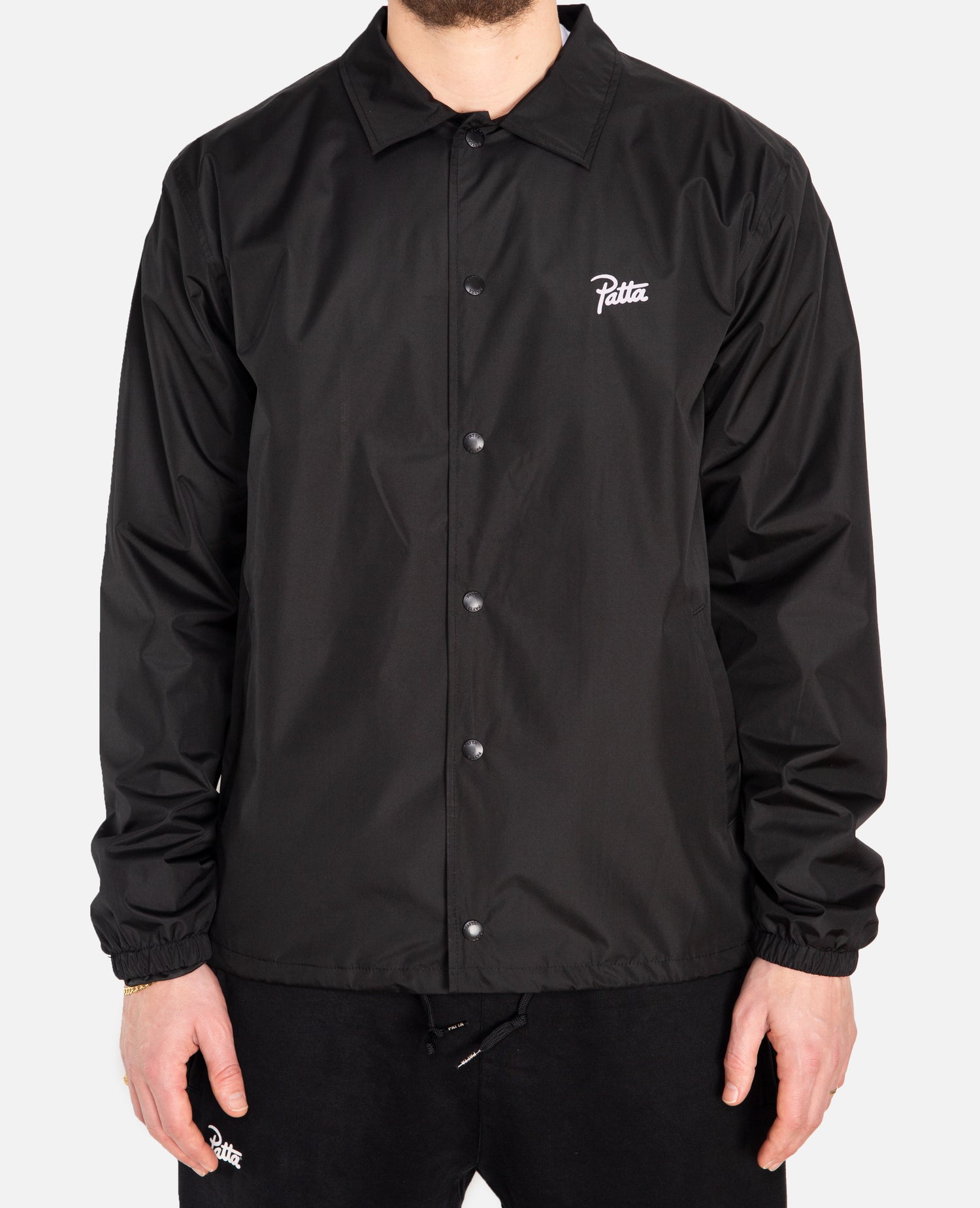 Patta Basic Coach Jacket (Black)